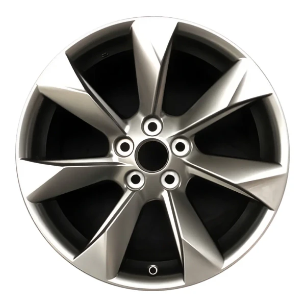 Front view of a Lexus RX350 OEM wheel 2016-2018 Gray alloy stock rim ALY74336U15