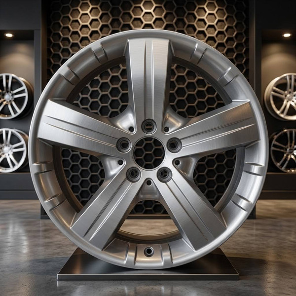 65423 Mercedes GL320 and GL450 factory original wheel 18-inch OEM rim part 1644010602, pictured in Wheelsmart's shop