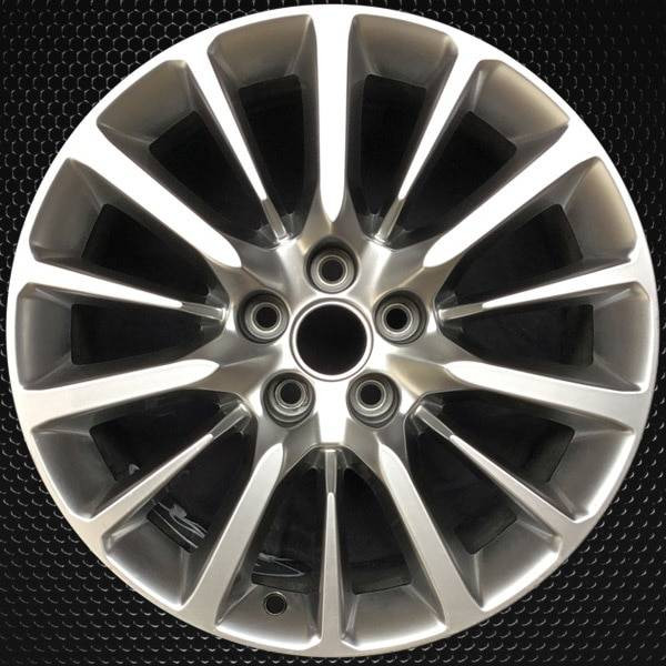 19" Cadillac CT6 OEM wheel 2016-2019 Hypersilver alloy stock rim 22941671