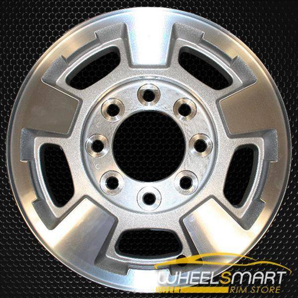 17" Chevy Silverado 2500 3500 OEM wheel 2011-2019 Machined alloy stock rim 9597726, 9597727