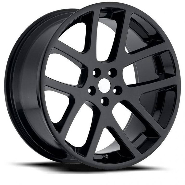 Gloss Black Dodge Magnum LX Viper Replica Wheels Rims FR64