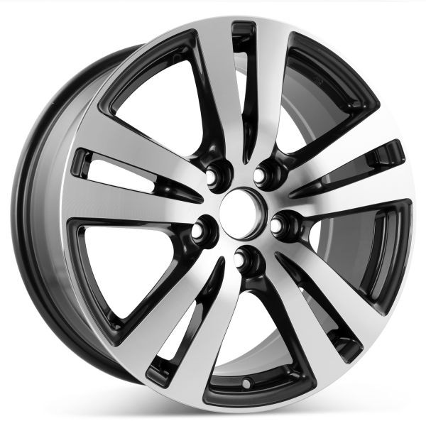 side view of a 18x8" Honda Pilot replica wheels Charcoal rim ALY64088U30
