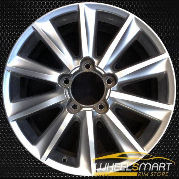 20" Lexus LX570 OEM wheel 2008-2011 Hypersilver alloy stock rim 4261A60040, 4261A60010