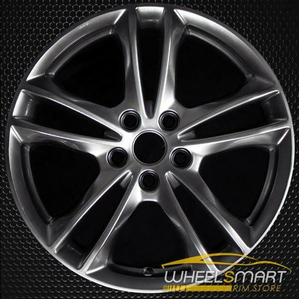 19" Ford Fusion OEM wheel 2013-2016 Hypersilver alloy stock rim DS7Z1007H, DS7C1007H1B