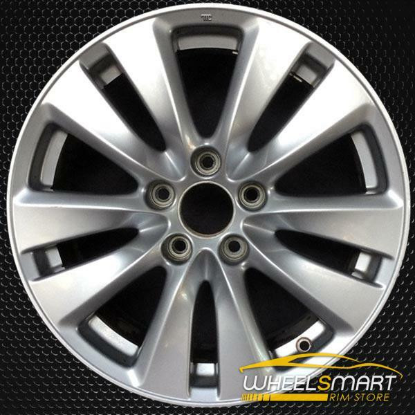 17" Honda Accord OEM wheel 2011-2012 Silver alloy stock rim 42700TA0A74, 42700TA0A73