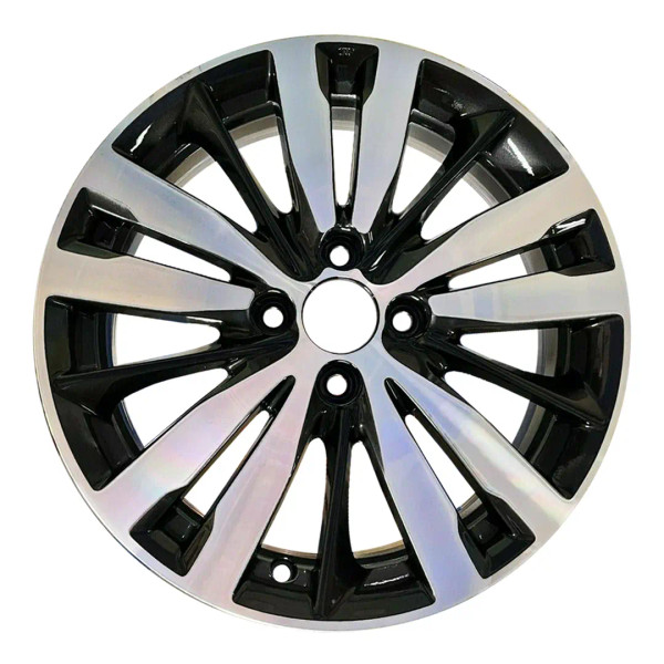 16" Honda Fit oem rim 2015-2020 Machined Black original wheel 64073 42700t5ra91