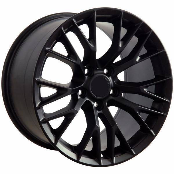 18" Chevy Camaro  replica wheel 1993-2002 Matte Black rims 9490012