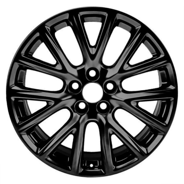 20" Cadillac XT4 factory rim 2019-2020 Gloss Black alloy OEM wheel 84006614