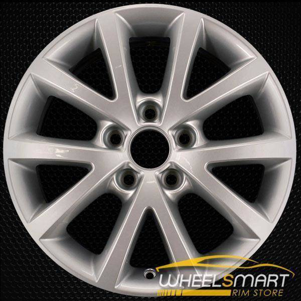 16x6.5 Silver alloy rims for sale | Factory OEM wheels fit Volkswagen VW Jetta 2010-2016