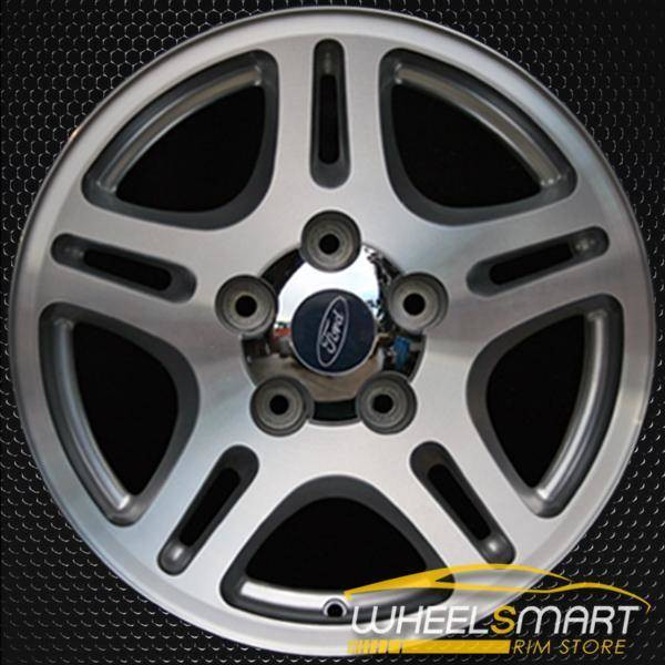 Factory Style: Ford F150 2004-2014 17" OEM Wheel Rim (Silver, 4L3Z1015CA) Remanufactured