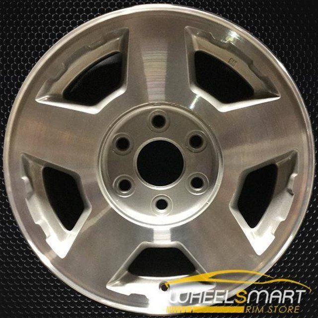 17" Chevy Silverado oem wheel 2004-2007 Machined slloy stock rim ALY05196U20