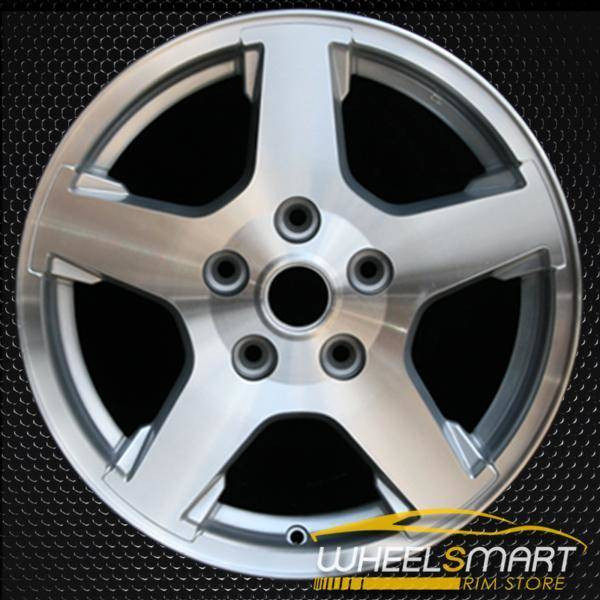 17" Jeep Grand Cherokee OEM wheel 2005-2007 Machined alloy stock rim ALY09055U10
