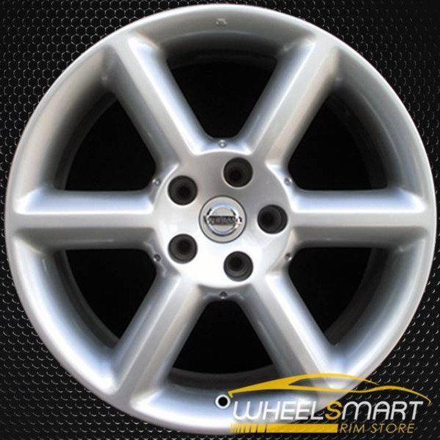 18" Nissan 350Z OEM wheel 2003-2005 Silver alloy stock rim ALY62417U20