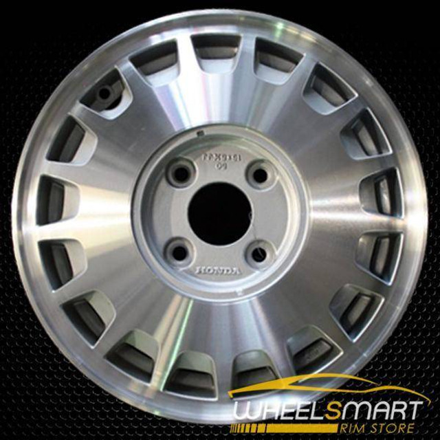 15" Honda Accord OEM wheel 1990-1991 Machined alloy stock rim ALY63711U10 15" Honda Accord OEM wheel 1990-1991 Machined alloy stock rim ALY63711U10