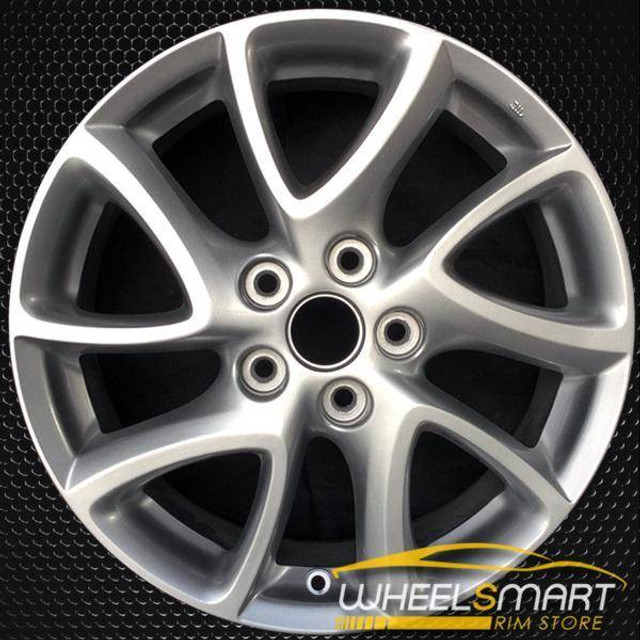 17" Mazda 3 OEM wheel 2012-2013 Silver alloy stock rim ALY64947U20