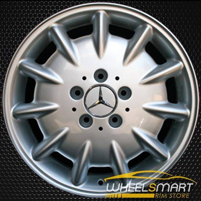 16" Mercedes E320 OEM wheel 2000-2003 Silver alloy stock rim ALY65238U10