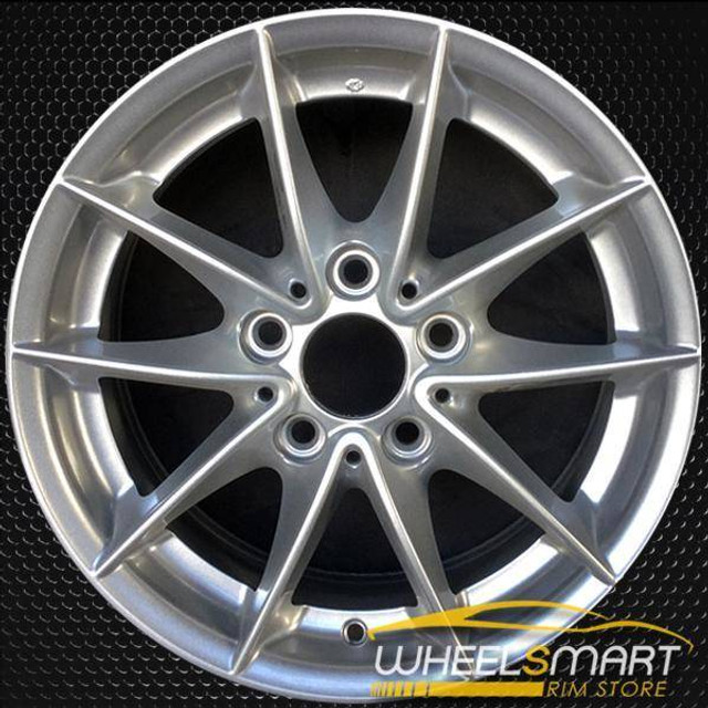 16" BMW 128i OEM wheel 2008-2013 Silver alloy stock rim ALY71401U20 16" BMW 128i OEM wheel 2008-2013 Silver alloy stock rim ALY71401U20