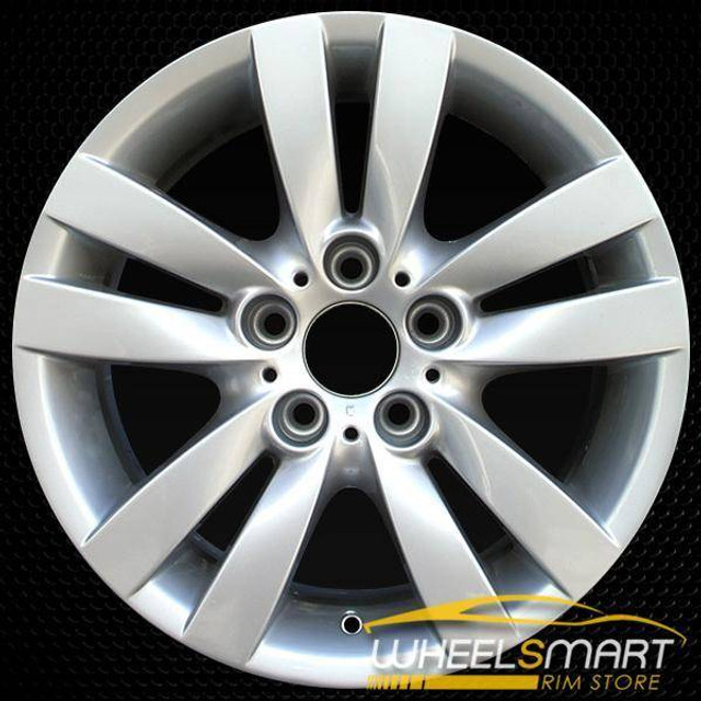 17" BMW 3 Series OEM wheel 2006-2013 Silver alloy stock rim ALY59585U20