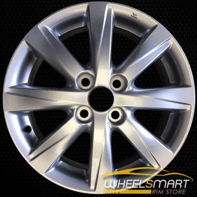15x5.5 Silver alloy rims for sale | Factory OEM wheels fit Toyota Yaris 2015-2017