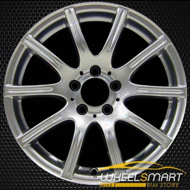 17" Mercedes SLK350 OEM wheel 2005-2008 Hypersilver alloy stock rim ALY65362U78
