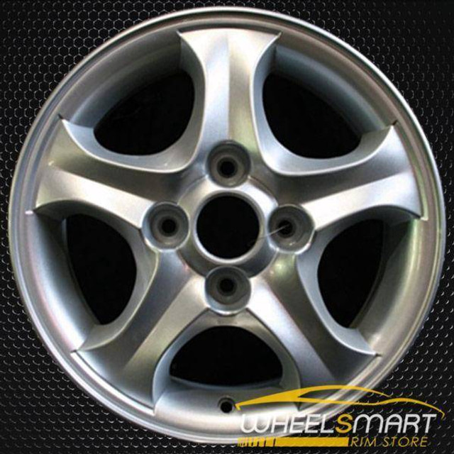15" Hyundai Elantra OEM wheel 2000-2005 Silver alloy stock rim ALY70686U10