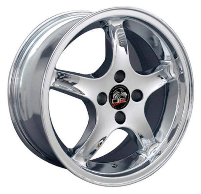 17" Ford Mustang   replica wheel 1979-1993 Chrome rims 8181860