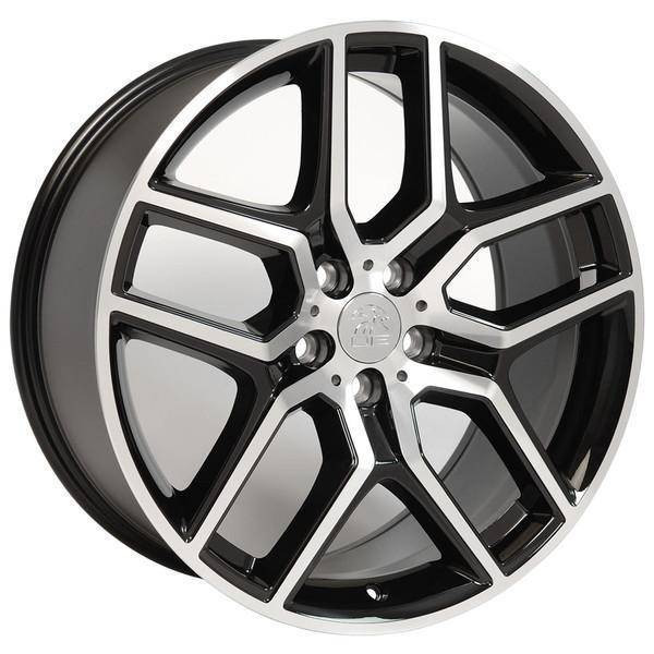 20 Inch Black Machined Alloy Wheel Rim For 2011-2014 Ford Edge & 2013-2015 Flex – Direct Fit