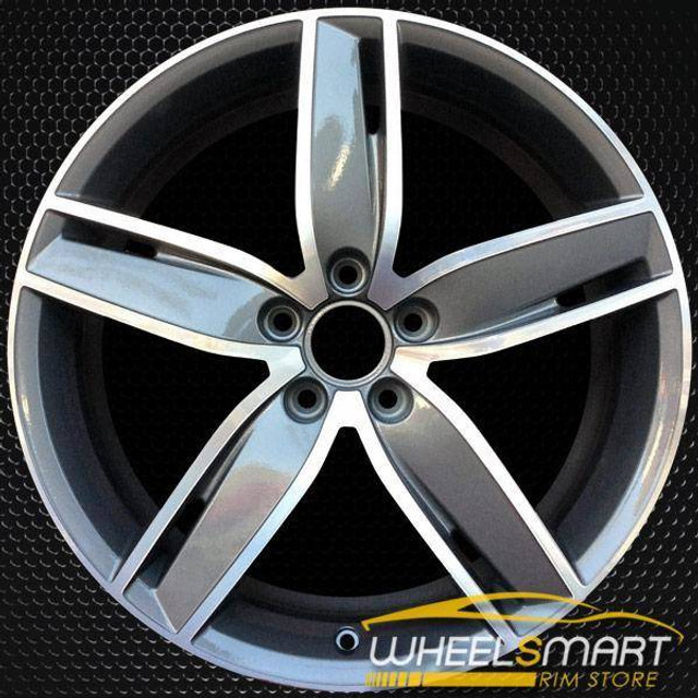 19" Audi A3 OEM wheel 2015-2019 Machined alloy stock rim 8V0601025AS