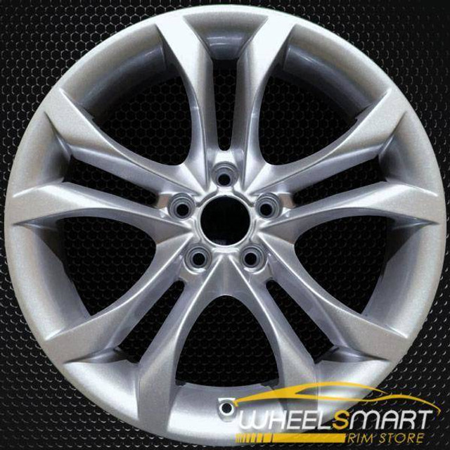 18" Audi A5 OEM wheel 2013-2018 Silver alloy stock rim 8T0601025CL, 8T0601025G