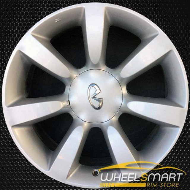 18" Infiniti FX35 OEM wheel 2003-2005 Silver alloy stock rim 40300CG026 18" Infiniti FX35 OEM wheel 2003-2005 Silver alloy stock rim 40300CG026