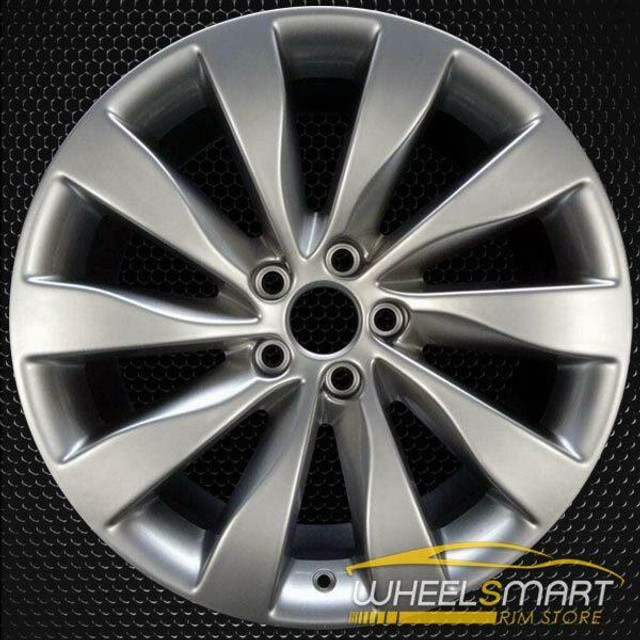 19" Lincoln MKS OEM wheel 2013-2016 Hypersilver alloy stock rim DA531007AA, DA53AA