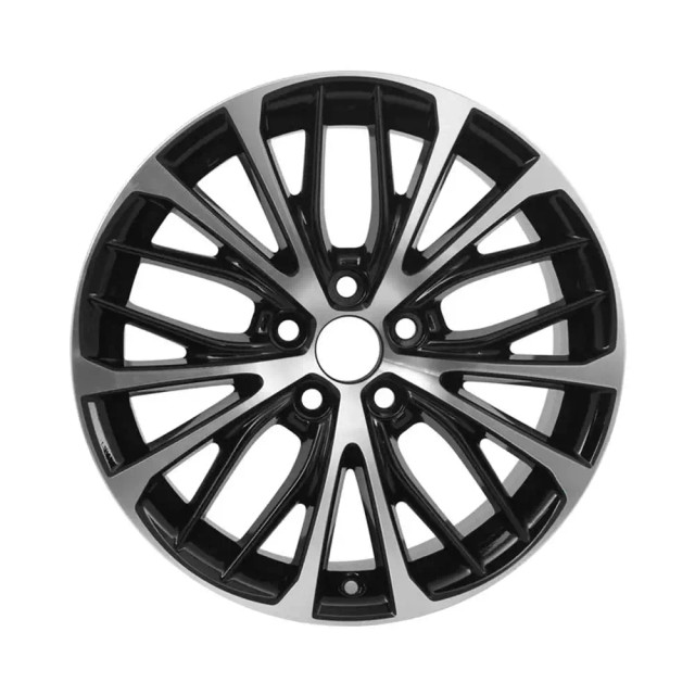 Front view of a 18x8 replica wheel replacement for Toyota Camry rim 4261106E10