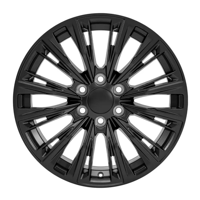 Front view of a 20x9 replica wheel replacement CA93 for Chevy Truck rims 9511015