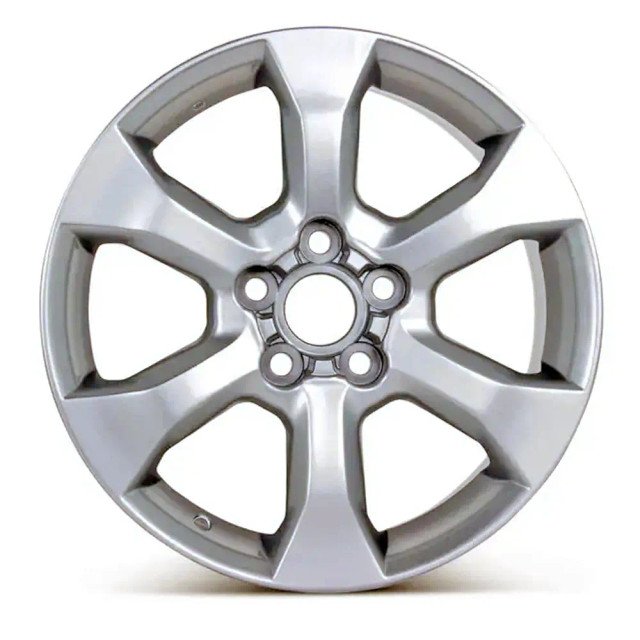 Front view of a 17x7 replica wheel replacement for Toyota RAV4 rim 426110R030