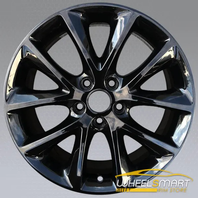 20" Dodge Durango factory rim 2011-2018 Black alloy OEM wheel 2574 2496, part 6GA73DX8AA