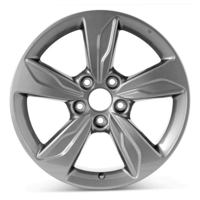 Front view of a 18x7.5 Honda Odyssey replica wheels 2018-2022 Silver rim ALY64119U20N Front view of a 18x7.5 Honda Odyssey replica wheels 2018-2022 Silver rim ALY64119U20N
