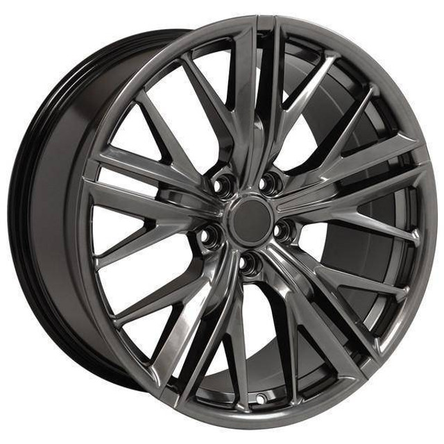 20" Chevy Camaro replica wheel 2010-2018 Hyper Black rims 9506890