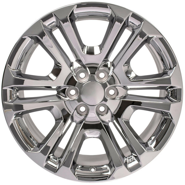 22" Cadillac Escalade replica wheel 1999-2020 Chrome rims 9506482 Front View
