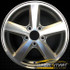 16" Honda Accord OEM wheel 2003-2005 Machined alloy stock rim ALY63857U20