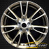 18" Infiniti G37 OEM wheel 2009-2013 Hypersilver alloy stock rim ALY73694U78