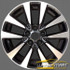Nissan Altima 2016-2018 17" OEM Wheel Rim - Black Machined - 403009HP1A