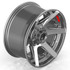 6-Lug 4Play 4P60 Machined Gunmetal wheels