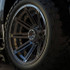 4Play 4P08 Brushed Black truck wheel detail