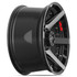 20" 8-Lug 4Play 4P60 Machined Black wheels