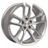 Machined face Silver wheel