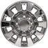 20" Chevy Silverado 2500 3500 replica wheel front view Chrome rims 9510482