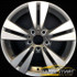 17" RWD BMW 5 Series OEM wheel 2008-2010 Silver alloy stock rim ALY71300U20