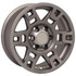 17" Toyota 4Runner replica wheel angle view Graphite rims 9508393