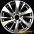 20x8 Machined Silver alloy rims for sale | Factory OEM wheels fit Infiniti QX80 2015-2017