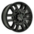 Angle view of a 20x8.5 replica wheel replacement CV96A for Chevy Truck rims 9510937